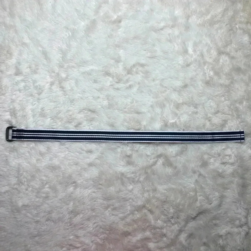 Polo By Ralph Lauren Cloth Belt  Blue/White 1-2 Yr - Picture 10 of 10